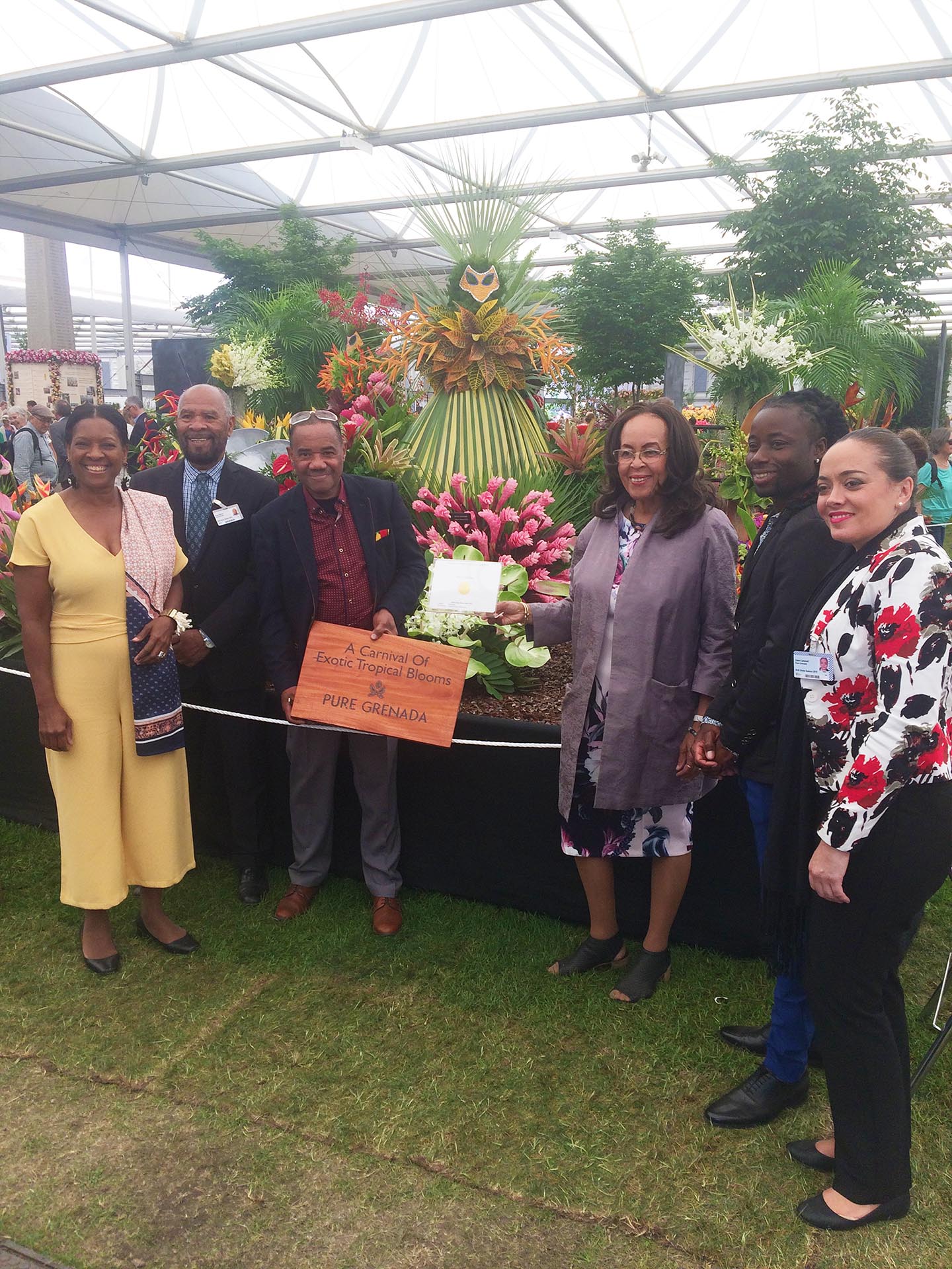 Grenada Wins 15th Gold Medal At RHS Chelsea Flower Show REAL FM GRENADA